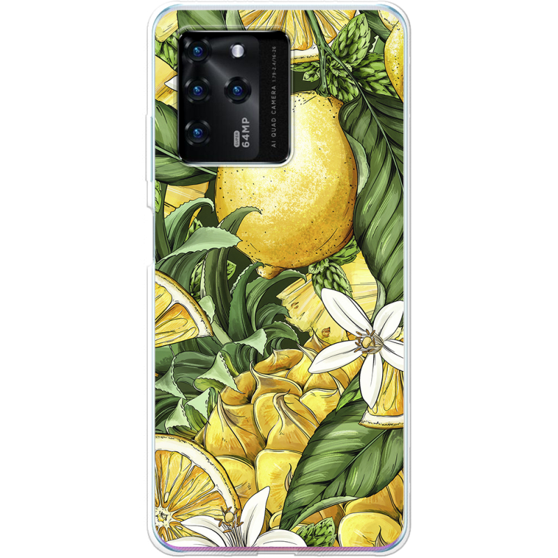 Чехол BoxFace ZTE Blade V30 Lemon Pattern