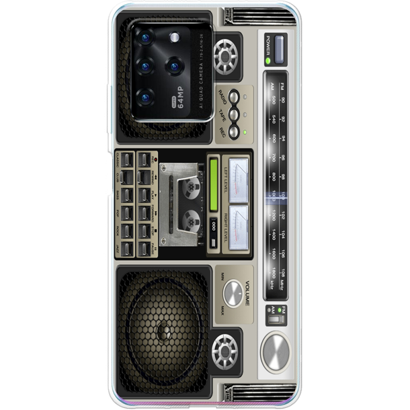 Чехол BoxFace ZTE Blade V30 Old Boombox