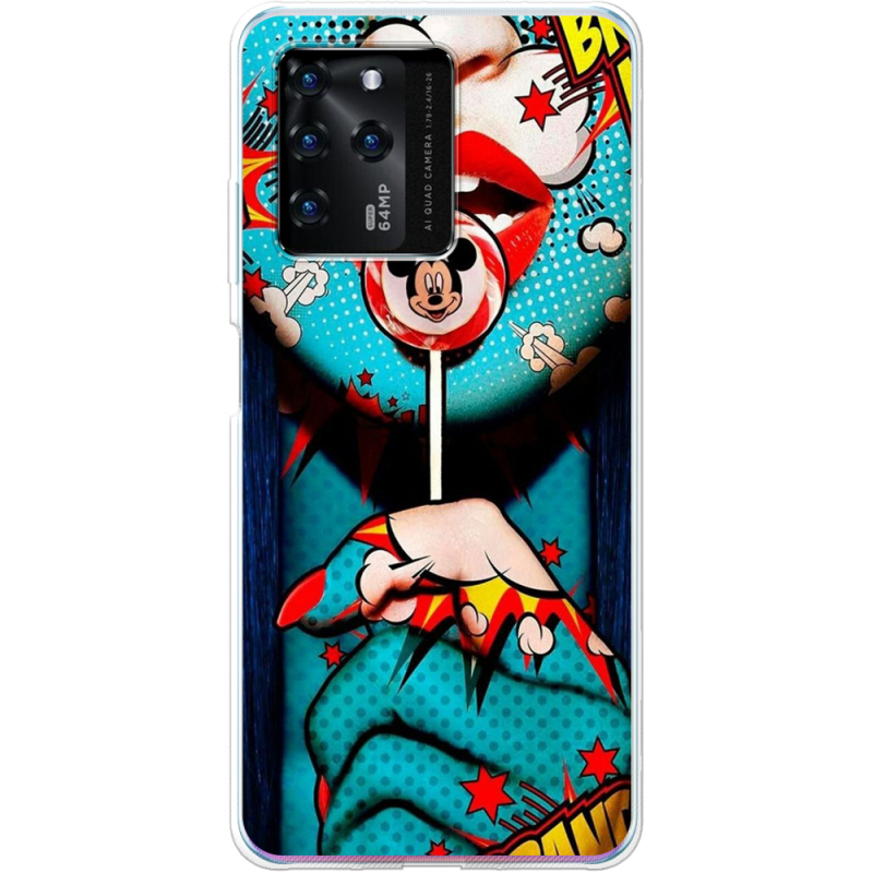 Чехол BoxFace ZTE Blade V30 Girl Pop Art