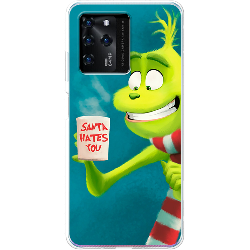 Чехол BoxFace ZTE Blade V30 Santa Hates You