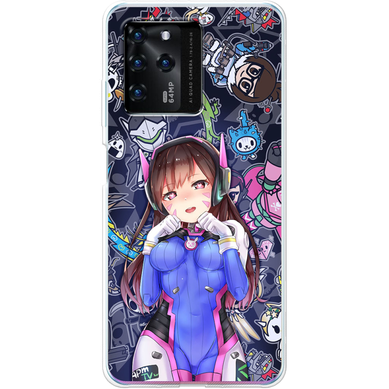 Чехол BoxFace ZTE Blade V30 Overwatch D.VA