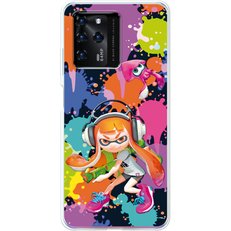 Чехол BoxFace ZTE Blade V30 Splatoon Inklings