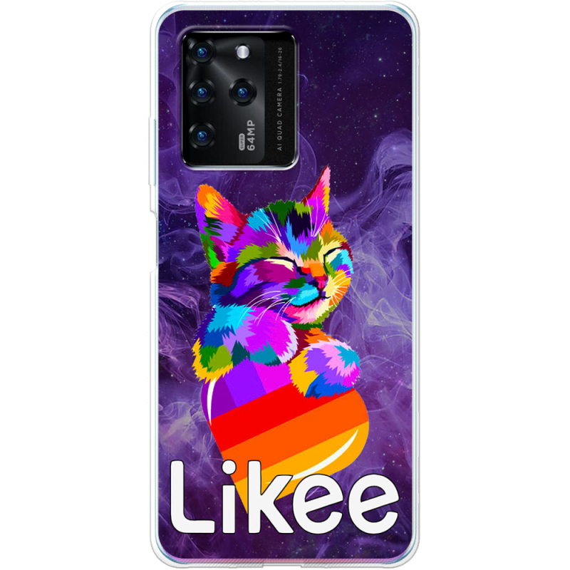 Чехол BoxFace ZTE Blade V30 Likee Cat