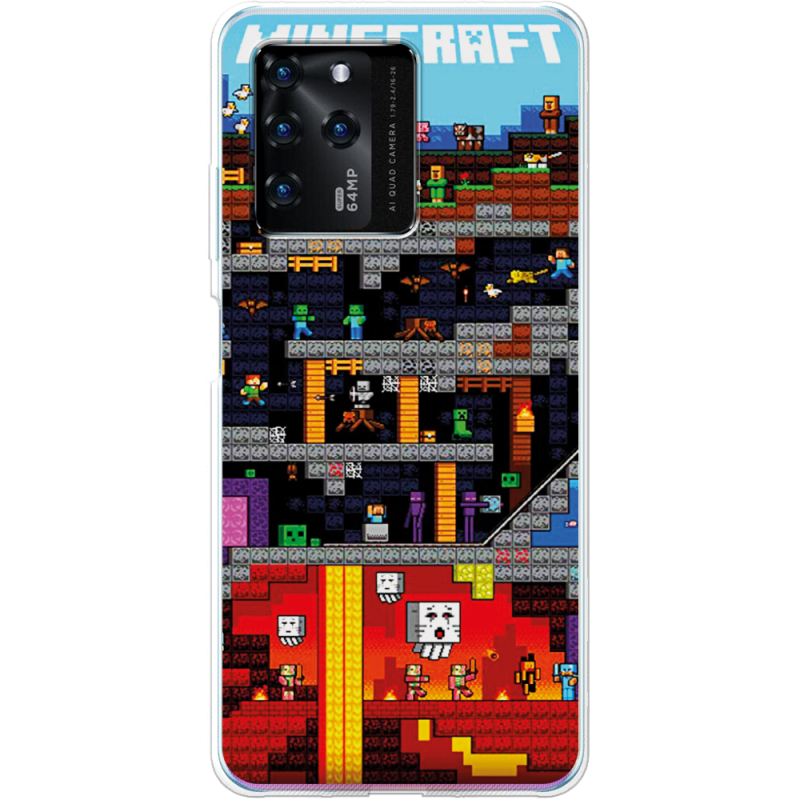 Чехол BoxFace ZTE Blade V30 Minecraft Lode Runner