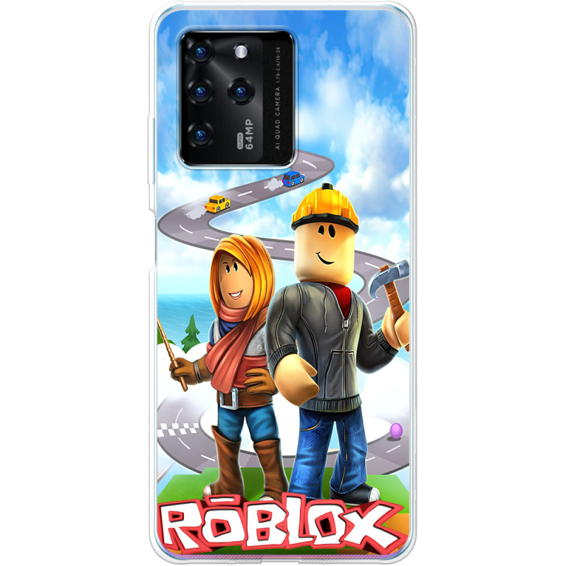 Чехол BoxFace ZTE Blade V30 Roblox Білдерман