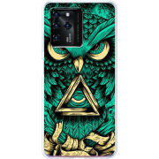 Чехол BoxFace ZTE Blade V30 Masonic Owl