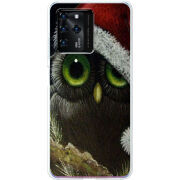 Чехол BoxFace ZTE Blade V30 Christmas Owl