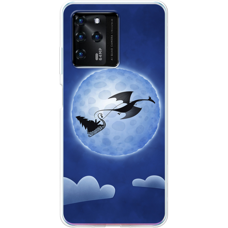 Чехол BoxFace ZTE Blade V30 Christmas Dragon