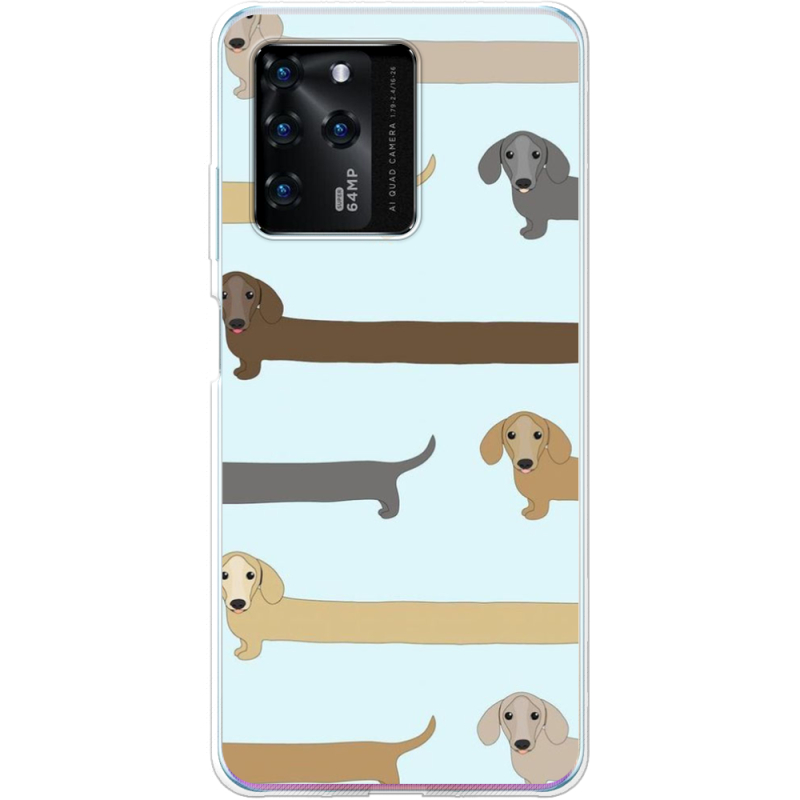 Чехол BoxFace ZTE Blade V30 Dachshund