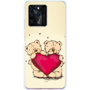 Чехол BoxFace ZTE Blade V30 Teddy Bear Love