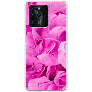 Чехол BoxFace ZTE Blade V30 Pink Flowers