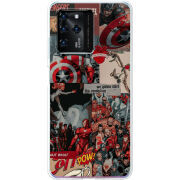 Чехол BoxFace ZTE Blade V30 Marvel Avengers