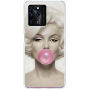 Чехол BoxFace ZTE Blade V30 Marilyn Monroe Bubble Gum