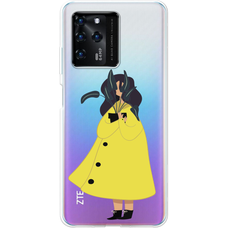 Прозрачный чехол BoxFace ZTE Blade V30 Just a Girl