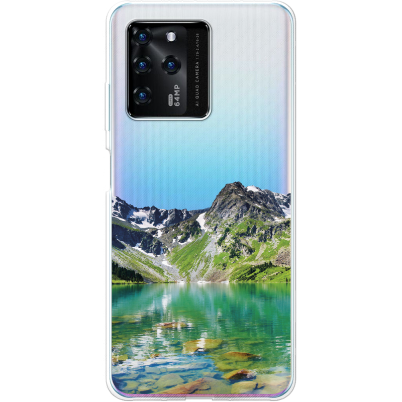 Прозрачный чехол BoxFace ZTE Blade V30 Green Mountain