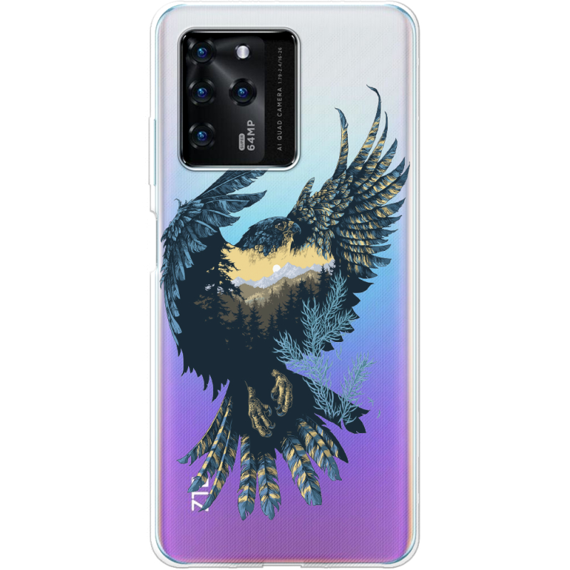 Прозрачный чехол BoxFace ZTE Blade V30 Eagle