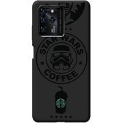 Черный чехол BoxFace ZTE Blade V30 Dark Coffee