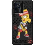 Черный чехол BoxFace ZTE Blade V30 Yellow Fun