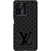 Черный чехол BoxFace ZTE Blade V30 LV Style