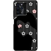 Черный чехол BoxFace ZTE Blade V30 Flower Hair