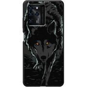 Черный чехол BoxFace ZTE Blade V30 Wolf