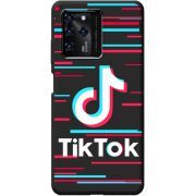 Черный чехол BoxFace ZTE Blade V30 Tik Tok