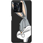 Черный чехол BoxFace ZTE Blade V30 Lucky Rabbit