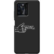 Черный чехол BoxFace ZTE Blade V30 Pew Pew