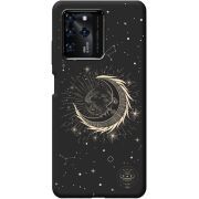 Черный чехол BoxFace ZTE Blade V30 Moon