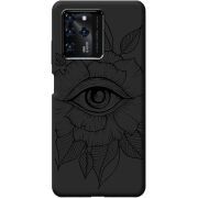 Черный чехол BoxFace ZTE Blade V30 Eye