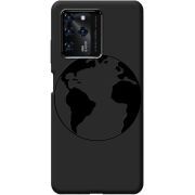 Черный чехол BoxFace ZTE Blade V30 Earth