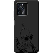 Черный чехол BoxFace ZTE Blade V30 