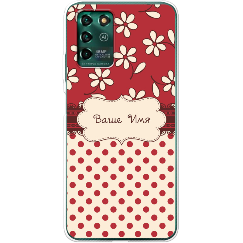 Чехол BoxFace ZTE Blade V30 Vita Именной Polka Dots