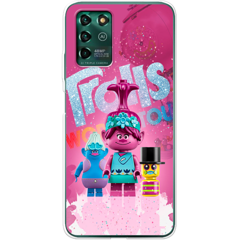 Чехол BoxFace ZTE Blade V30 Vita Lego Trolls