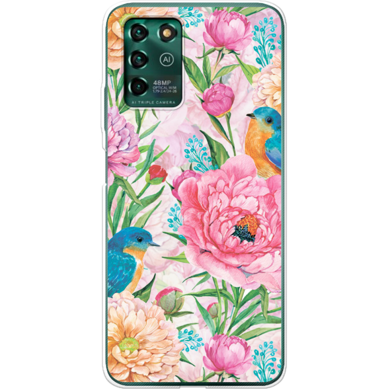 Чехол BoxFace ZTE Blade V30 Vita Birds in Flowers