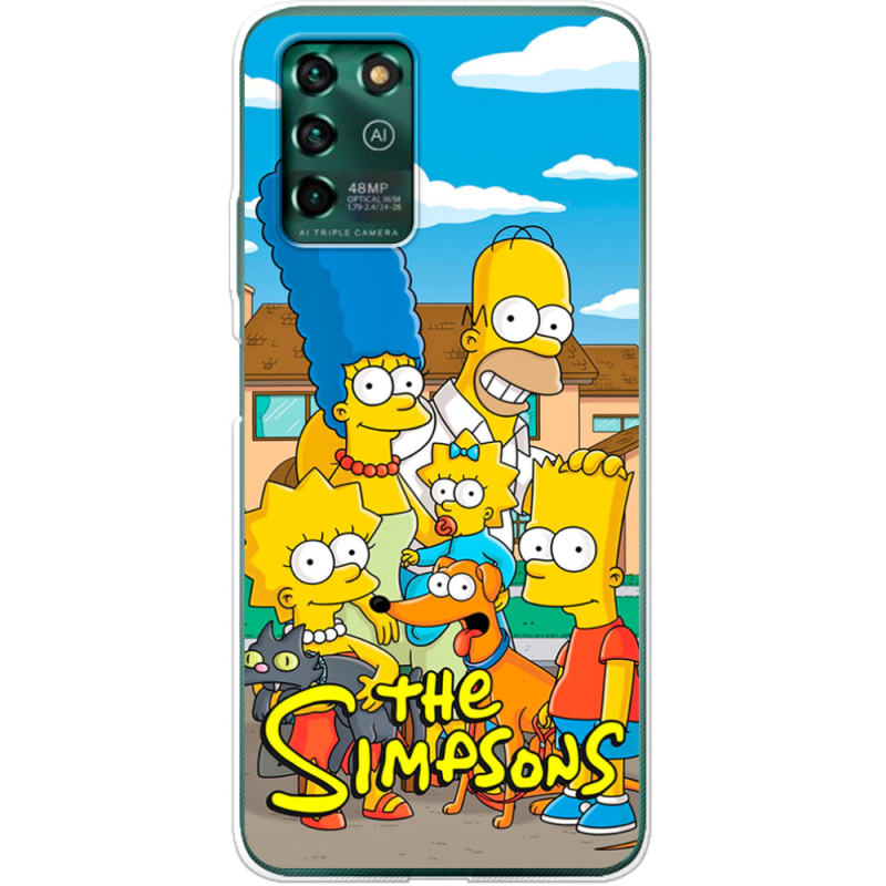 Чехол BoxFace ZTE Blade V30 Vita The Simpsons