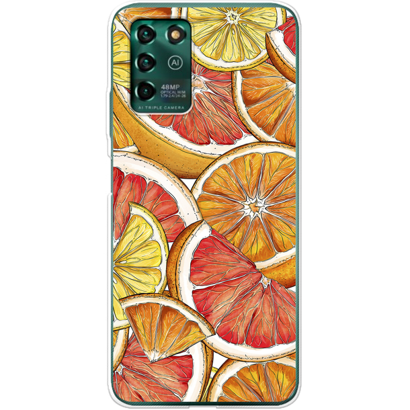 Чехол BoxFace ZTE Blade V30 Vita Citrus Pattern