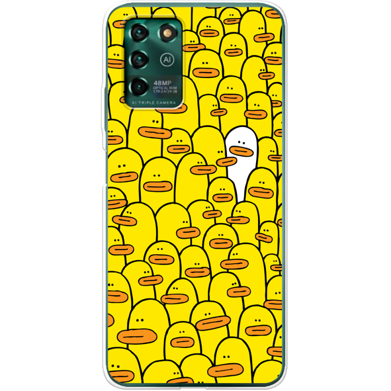 Чехол BoxFace ZTE Blade V30 Vita Yellow Ducklings