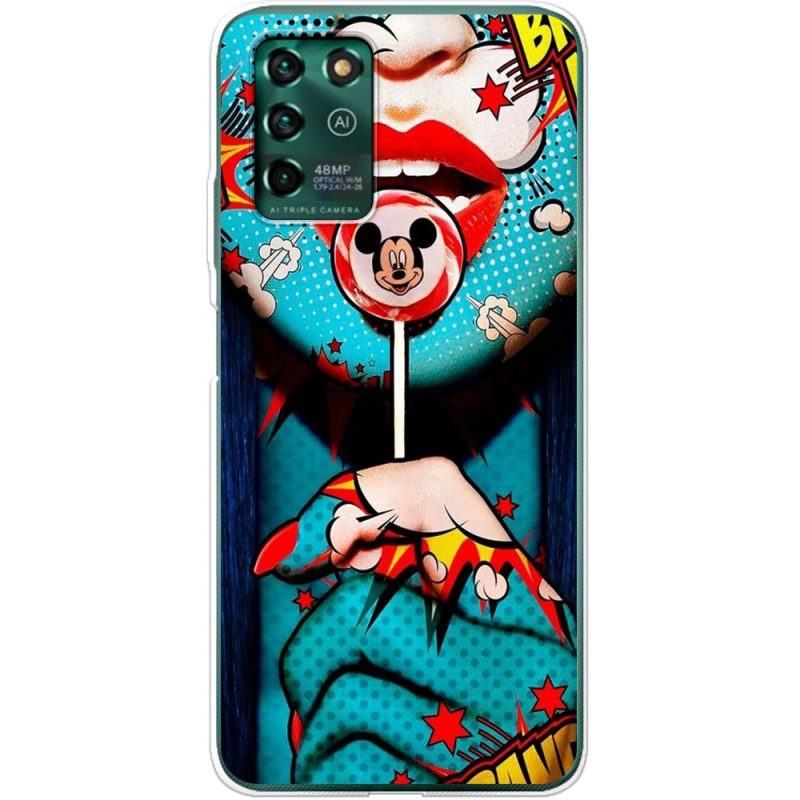 Чехол BoxFace ZTE Blade V30 Vita Girl Pop Art