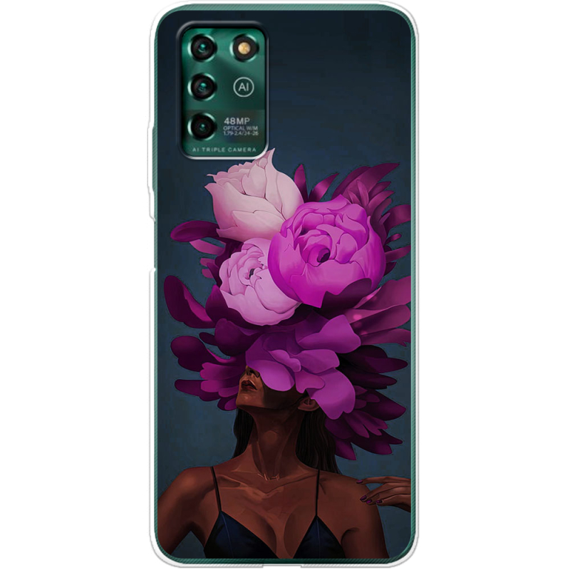 Чехол BoxFace ZTE Blade V30 Vita Exquisite Purple Flowers