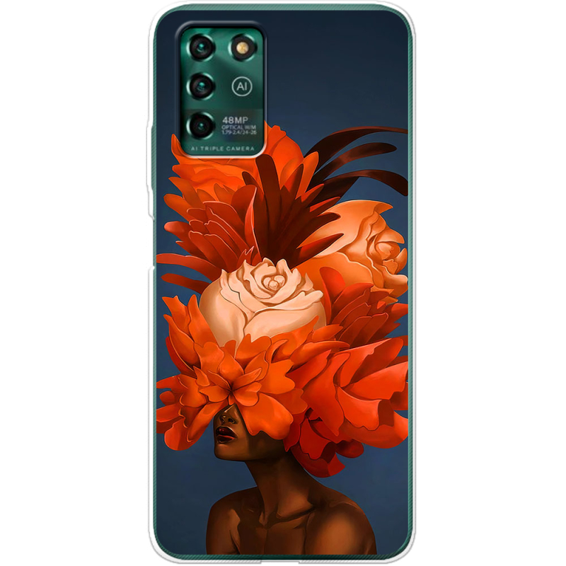 Чехол BoxFace ZTE Blade V30 Vita Exquisite Orange Flowers