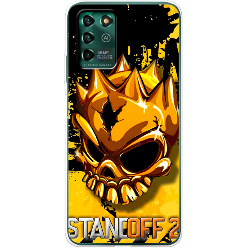 Чехол BoxFace ZTE Blade V30 Vita StandOff 2 gold