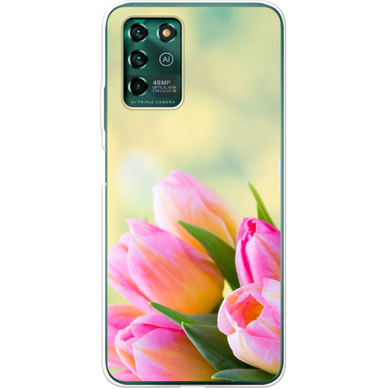 Чехол BoxFace ZTE Blade V30 Vita Bouquet of Tulips