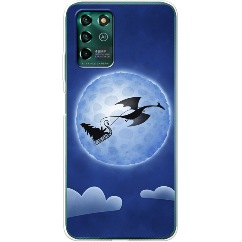 Чехол BoxFace ZTE Blade V30 Vita Christmas Dragon