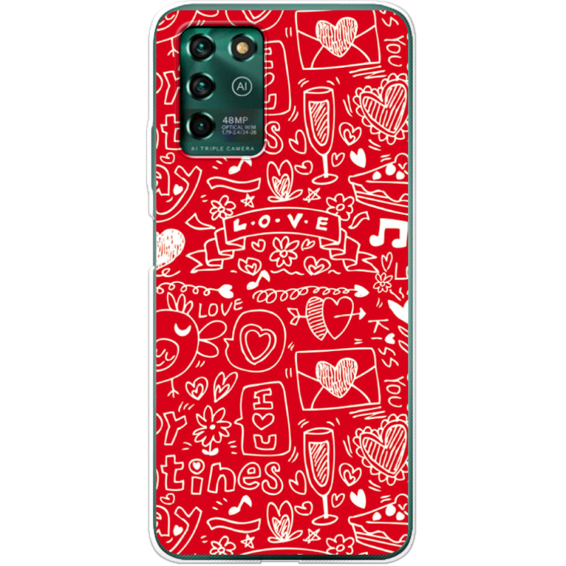 Чехол BoxFace ZTE Blade V30 Vita Happy Valentines