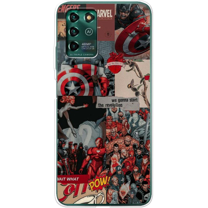 Чехол BoxFace ZTE Blade V30 Vita Marvel Avengers