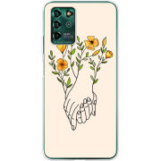 Чехол BoxFace ZTE Blade V30 Vita Flower Hands