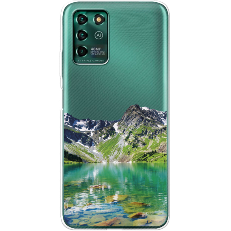 Прозрачный чехол BoxFace ZTE Blade V30 Vita Green Mountain