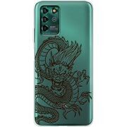 Прозрачный чехол BoxFace ZTE Blade V30 Vita Chinese Dragon