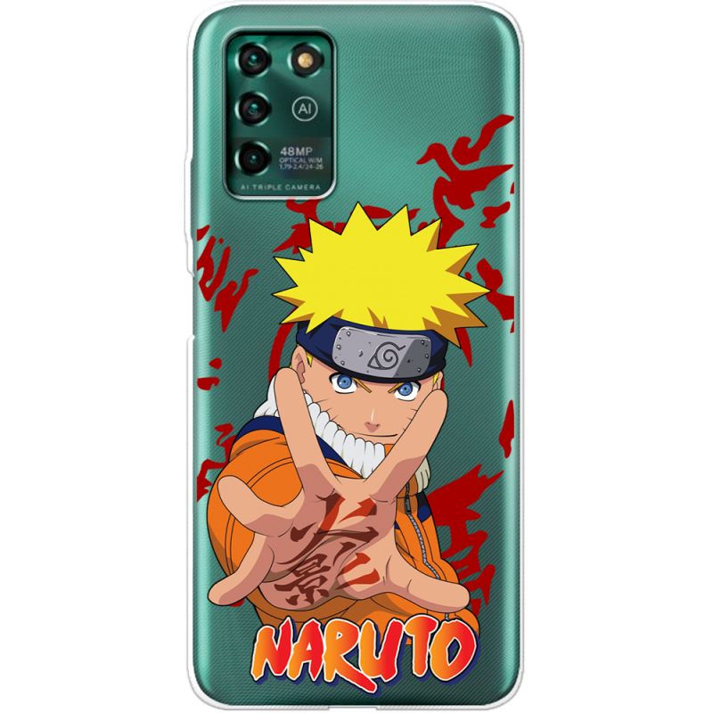 Прозрачный чехол BoxFace ZTE Blade V30 Vita Naruto